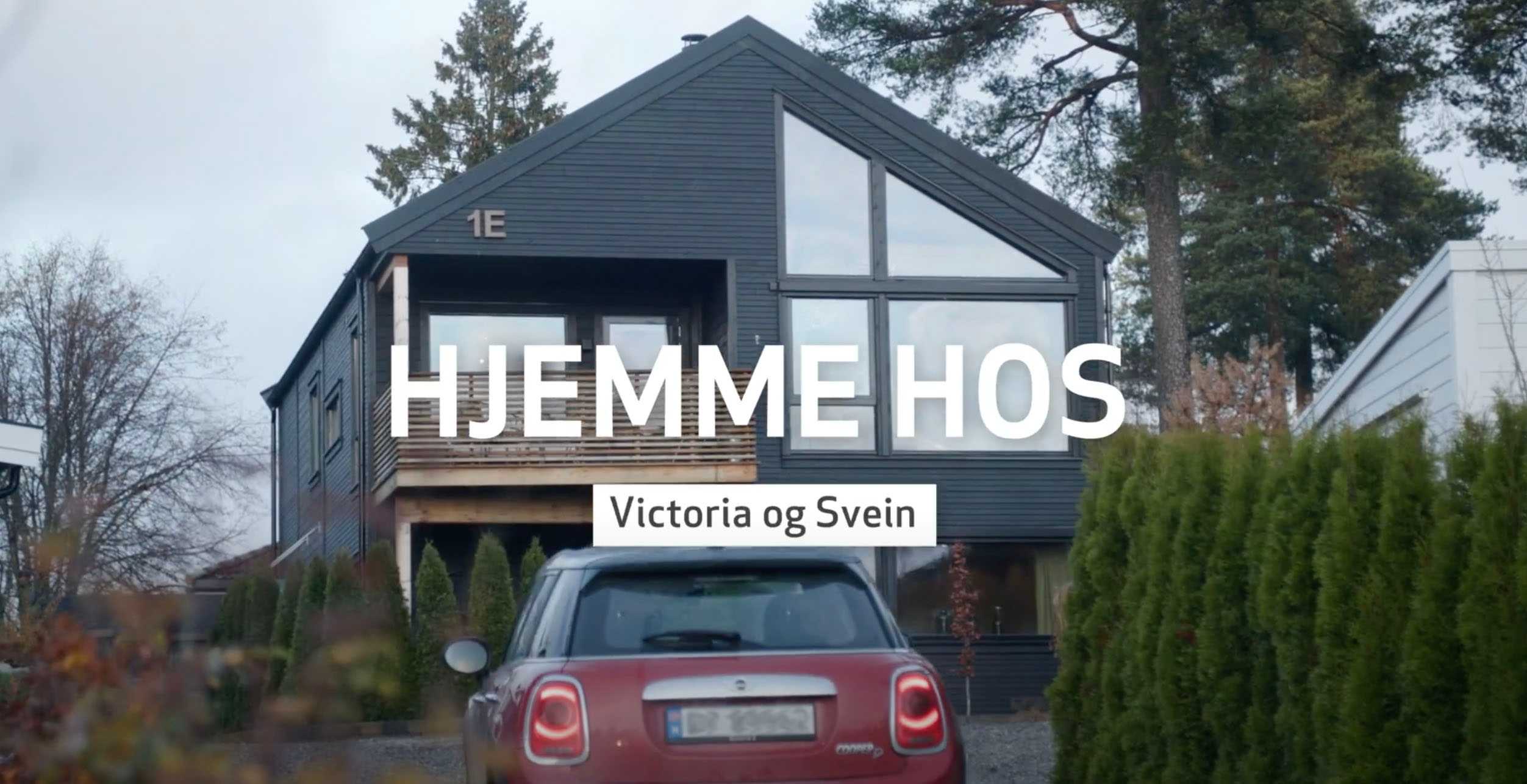 Bli med hjem til Victoria og Svein i husmodellen Nevie fra ABChus